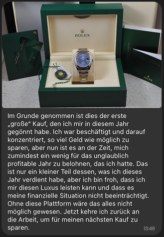 Instantánea de testimonio